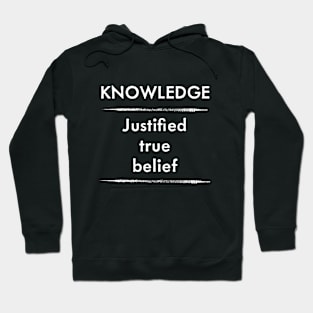 Knowledge - Dark Colors Hoodie